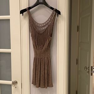 Lspace Spirit fringe dress/coverup